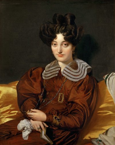 Portret Madame Marcotte de Sainte-Marie autorstwa Jean Auguste Dominique Ingres