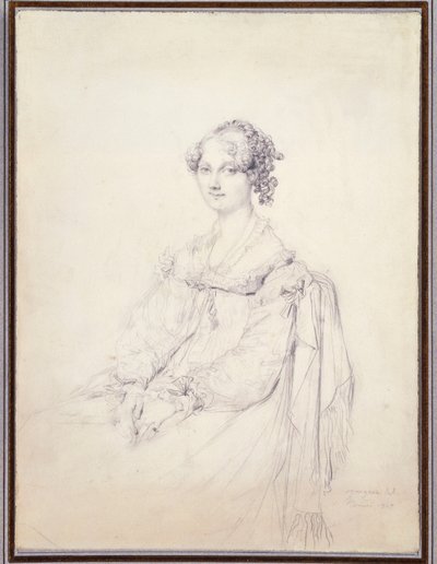 Portret Hon. Pani Fleetwood Pellew autorstwa Jean Auguste Dominique Ingres
