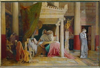 Stratonice, czyli choroba Antiochosa autorstwa Jean Auguste Dominique Ingres