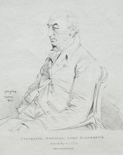 Sylwester Lord Glenbervie autorstwa Jean Auguste Dominique Ingres