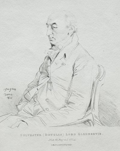 Sylwester Lord Glenbervie, 1815. autorstwa Jean Auguste Dominique Ingres