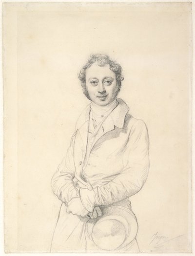 Archeolog Désiré-Raoul Rochette autorstwa Jean Auguste Dominique Ingres