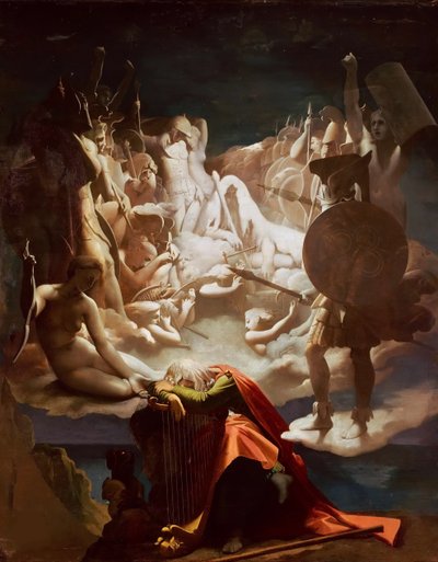 Sen Osjana, 1813. autorstwa Jean Auguste Dominique Ingres