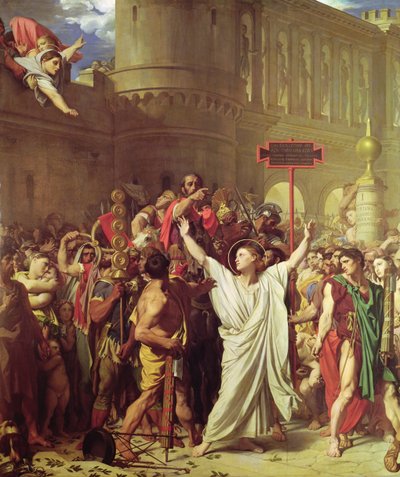 Męczeństwo św. Symphorien, 1834 autorstwa Jean Auguste Dominique Ingres