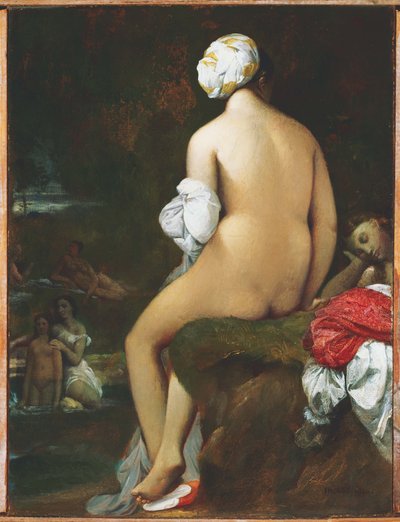 Mały kąpiący się autorstwa Jean Auguste Dominique Ingres