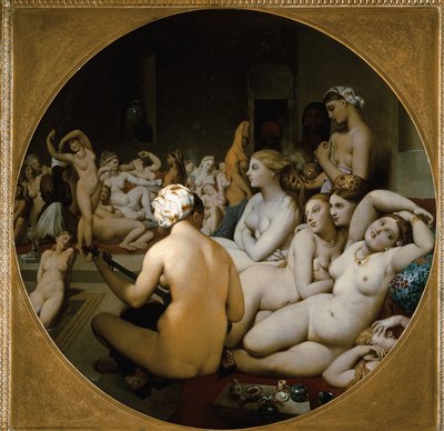 Łaźnia turecka autorstwa Jean Auguste Dominique Ingres