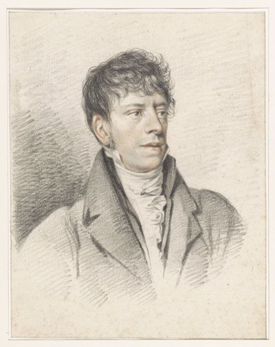 Portret Jana Hulswit autorstwa Jean Augustin Daiwaille