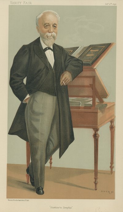 Monsieur Henri Brisson (kolor lito) autorstwa Jean Baptiste (after) Guth
