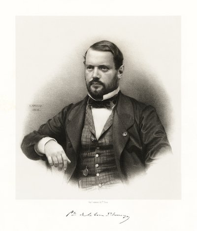 Godefroy Henry Bernard Alphonse La Tour Dauvergne, 1865-66 autorstwa Jean Baptiste Adolphe Lafosse