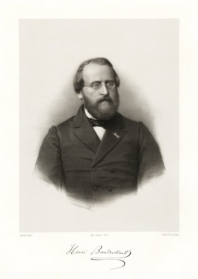 Henri Joseph Leon Baudrillart, 1865-66 autorstwa Jean Baptiste Adolphe Lafosse