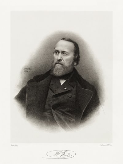 Jean Hippolyte Flandrin, 1865-66 autorstwa Jean Baptiste Adolphe Lafosse