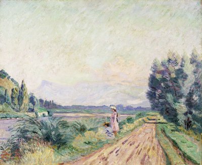 Banki Isere w Pontcharra; Banki Isere w Pontcharra, 1901 autorstwa Jean Baptiste Armand Guillaumin
