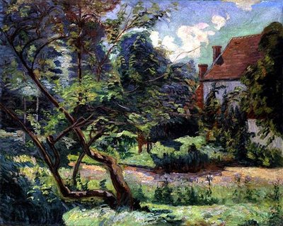 Sad na skraju lasu, Miregaudon autorstwa Jean Baptiste Armand Guillaumin