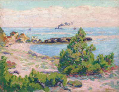 Saint Palais, Pointe de la Perriere, c.1893 autorstwa Jean Baptiste Armand Guillaumin