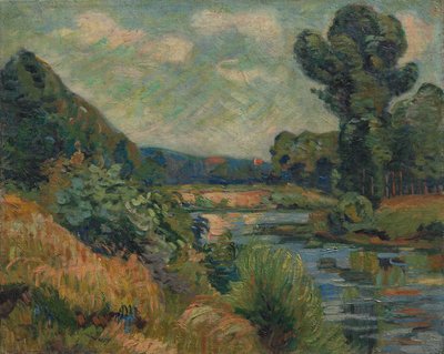 Banks of the Marne w Charenton, c. 1895. autorstwa Jean Baptiste Armand Guillaumin