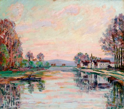 Sekwana w Samois, ok. 1900 autorstwa Jean Baptiste Armand Guillaumin