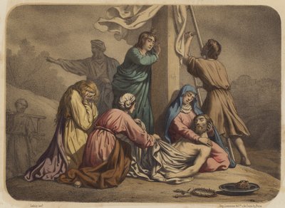 Zdjęcie z krzyża autorstwa Jean Baptiste Auguste Leloir