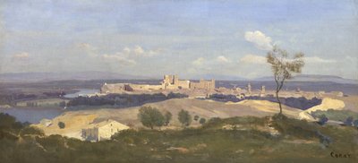 Awinion z Zachodu, 1836 autorstwa Jean Baptiste Camille Corot