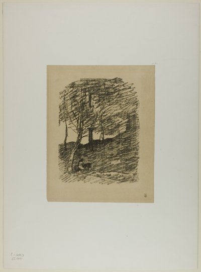 Pod drzewami autorstwa Jean-Baptiste-Camille Corot