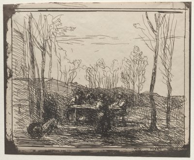 Śniadanie na Polanie autorstwa Jean Baptiste Camille Corot