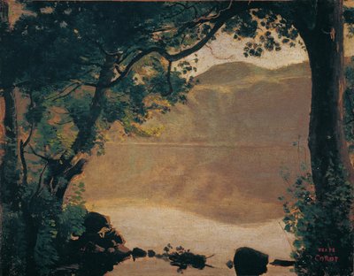 Nemisee autorstwa Jean Baptiste Camille Corot