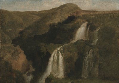 Wodospady Tivoli autorstwa Jean Baptiste Camille Corot