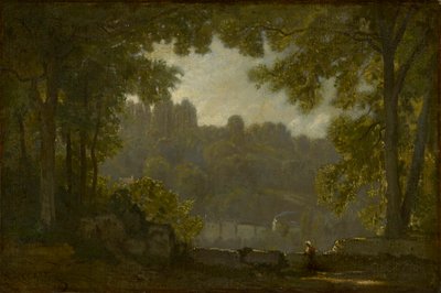 Krajobraz leśny autorstwa Jean-Baptiste-Camille Corot