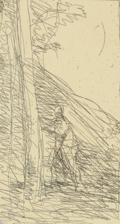 Scribble autorstwa Jean Baptiste Camille Corot