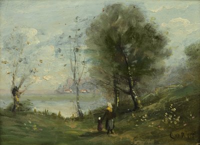 Krajobraz autorstwa Jean Baptiste Camille Corot