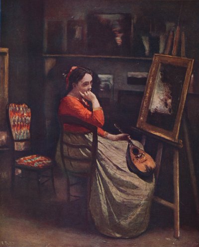 Latelier de Corot, c1865, 1939 autorstwa Jean Baptiste Camille Corot