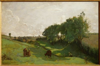 Das Tal von Jean-Baptiste-Camille Corot