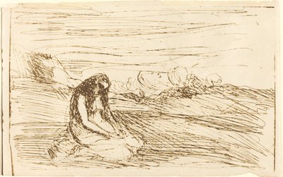 Maria Magdalena w medytacji (Madeleine en medytacja) autorstwa Jean Baptiste Camille Corot