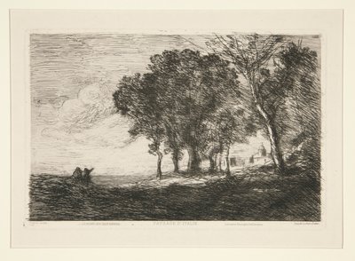 Krajobraz autorstwa Jean Baptiste Camille Corot