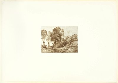 Pamięć o Włoszech autorstwa Jean Baptiste Camille Corot