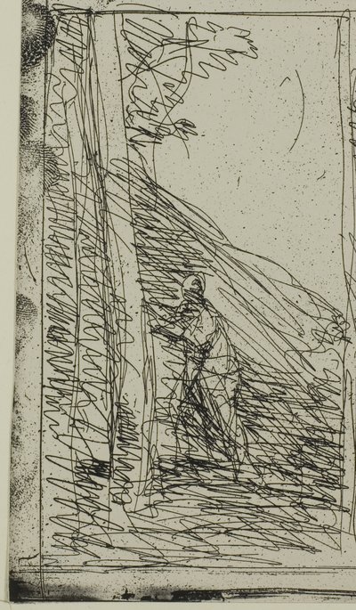 Bazgranina autorstwa Jean Baptiste Camille Corot