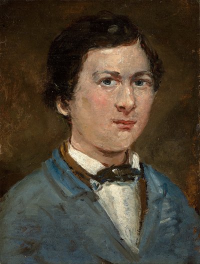 Autoportret, ok. 1818-1821 autorstwa Jean Baptiste Camille Corot