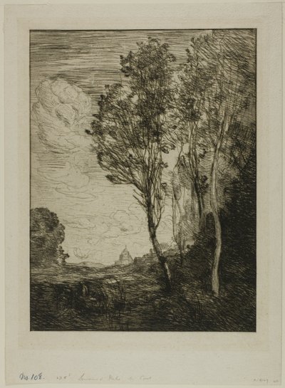 Pamiątka Włoch autorstwa Jean Baptiste Camille Corot