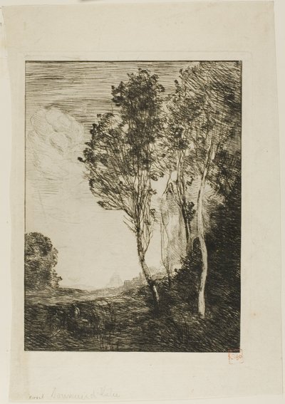 Pamiątka Włoch autorstwa Jean Baptiste Camille Corot