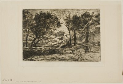 Pamiątka Toskanii autorstwa Jean Baptiste Camille Corot
