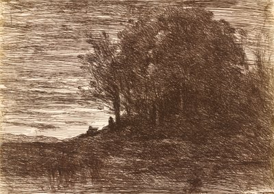 Las Pustelnika, czyli brzegi Jeziora Trazymeńskiego Le Bois de l