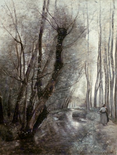 Strumień autorstwa Jean Baptiste Camille Corot