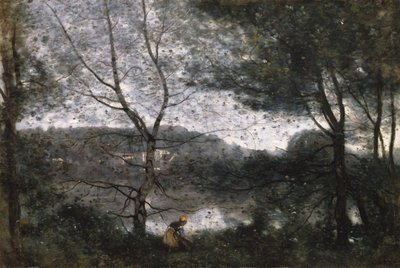 Ville-dAvray, 1870. autorstwa Jean-Baptiste-Camille Corot