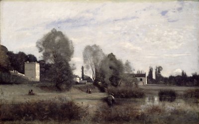 Miasto Avray, 1865 autorstwa Jean Baptiste Camille Corot