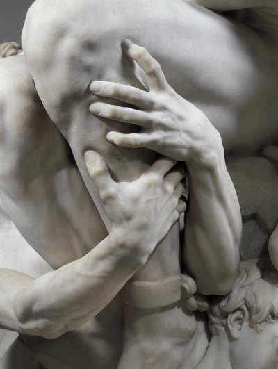 Szczegół Ugolino i jego synów autorstwa Jean Baptiste Carpeaux