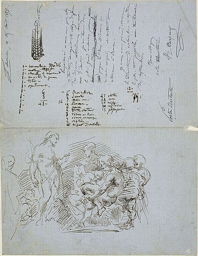 Przepowiadanie świętego Jana Chrzciciela autorstwa Jean Baptiste Carpeaux