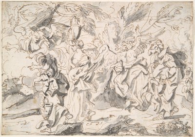 Zniszczenie Sodomy autorstwa Jean Baptiste Corneille