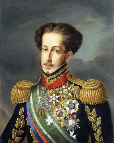 Dom Pedro I, cesarz Brazylii, ok. 1816 r. autorstwa Jean Baptiste Debret
