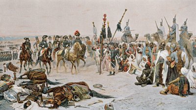 Bonaparte w Egipcie autorstwa Jean-Baptiste Edouard Detaille