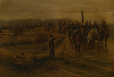 Mój stary pułk autorstwa Jean Baptiste Edouard Detaille