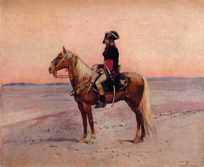 Napoleon w Egipcie, ok. XIX w. autorstwa Jean-Baptiste Edouard Detaille